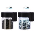 thumbnail image 4 of Todaioua LED Transparent Seal Storage Jar with Magnifying Lid, Airtight Smell Proof Light-Up Stash Jar for Kitchen, Bathroom, or Office, Clear Viewing Jar with Bright LED Light, Durable and Leak-Proo, 4 of 8