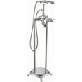 thumbnail image 5 of Swcorp FS-AZ0052BK Tugela 3-Handle Claw Foot Tub Faucet with Hand Shower in Matte Black, 5 of 7