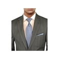 thumbnail image 3 of Men's Modern Two Button 2 piece Striped Suit, 3 of 3