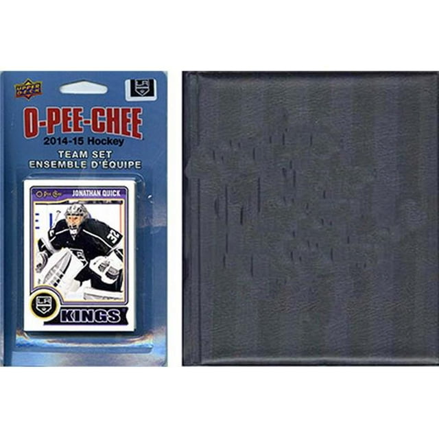 CandICollectables 14LAKINGSTS LNH Los Angeles Kings 2014 Ensemble d'Équipe O-Pee-Chee et un Album de Rangement