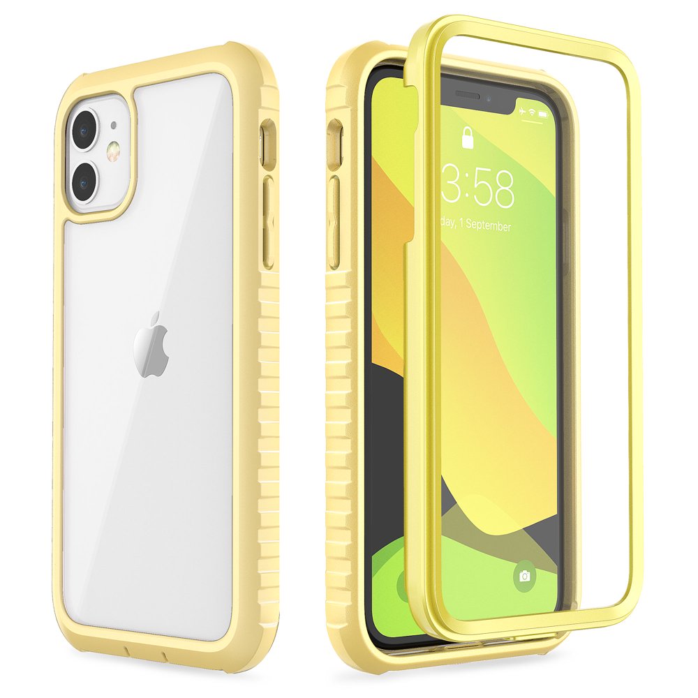 iPhone 11 Case, ULAK Clear Heavy Duty Protection Shockproof Rugged