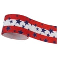 thumbnail image 2 of Red White & Stripes Ribbon 5 Yards 1.5 inch Wide Ribbon Usa 250Th Anniversary Wired Ribbon for Crafts Wrapping Wreath Bows Patriotic 4th of July Ribbons for Memorial Day Home Party Decoration, 2 of 8