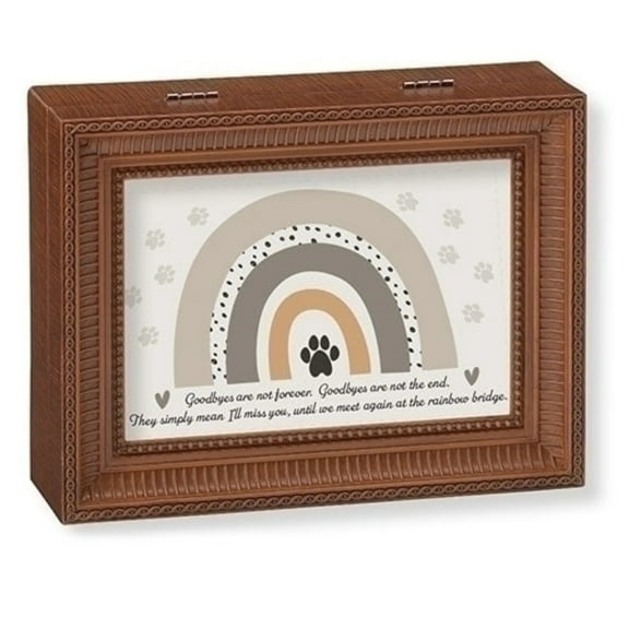 Pet Memorial Music Box By Roman