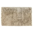 thumbnail image 2 of Harbinger 5 x 8 Shag Area Rug Eco Friendly Handwoven Fabric Blend Brown- Saltoro Sherpi, 2 of 5