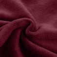 thumbnail image 6 of asjyhkr Pajamas for Women Set 2 Piece Fleece Crew Neck Long Sleeve Tops High Waist Jogger Pants Casual Thermal Homewear Sleepwear Sets(XXL,Wine), 6 of 7
