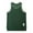 Dark Green, variant on Men's Wiry Breathable Fitness Vest Sleeveless T Shirt for Workout Gym Running Athletic Activewear Comfortable Lightweight Wicking Men's Oversized Tshirts Workout T-Shirt
