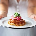 thumbnail image 3 of Juego de Plato Ensalada de Peltre Cinsa 6 piezas Blanco, 3 of 6