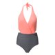 thumbnail image 5 of Gibobby Traje de baño sexy de una pieza Traje de baño de vendaje de playa Traje de baño Trajes de baño Bandeau Bikini Set Mujeres Imprimir Trajes de baño(Rosa,G), 5 of 5