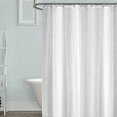 thumbnail image 3 of Plain Shower Curtain - White 180 x 220 cm - Extra Long, 3 of 4