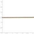 thumbnail image 5 of 14K Rose Gold Spiga (Wheat) chain Diamond-cut 16 in 1.8 mm, 5 of 5