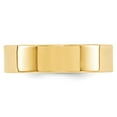 thumbnail image 2 of 14k Yellow Gold 6mm Standard Weight Flat Comfort Fit Wedding Band Size 13.5 FLC060, 2 of 4