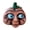 B, variant on OIUR Halloween Pumpkin Statue with Expression Cartoon Pumpkin Head Resin Figurine Sculpture Indoor Outdoor Garden Desktop Decoration