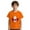 Orange, variant on Girls Canada Day Maple Leaf Tshirts Summer Short Sleeve Patriotic Shirts Kids Crew Neck Cotton T-Shirts Yellow， 3 Years