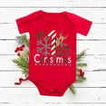 thumbnail image 5 of Mi primer mono navideño con estampado de ciervos para bebé, primer atuendo navideño para bebé, mono de algodón para recién nacido, ropa para bautizo de niño pequeño, 5 of 5