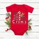 thumbnail image 5 of Mi primer mono navideño con estampado de ciervos para bebé, primer atuendo navideño para bebé, mono de algodón para recién nacido, ropa para bautizo de niño pequeño, 5 of 5