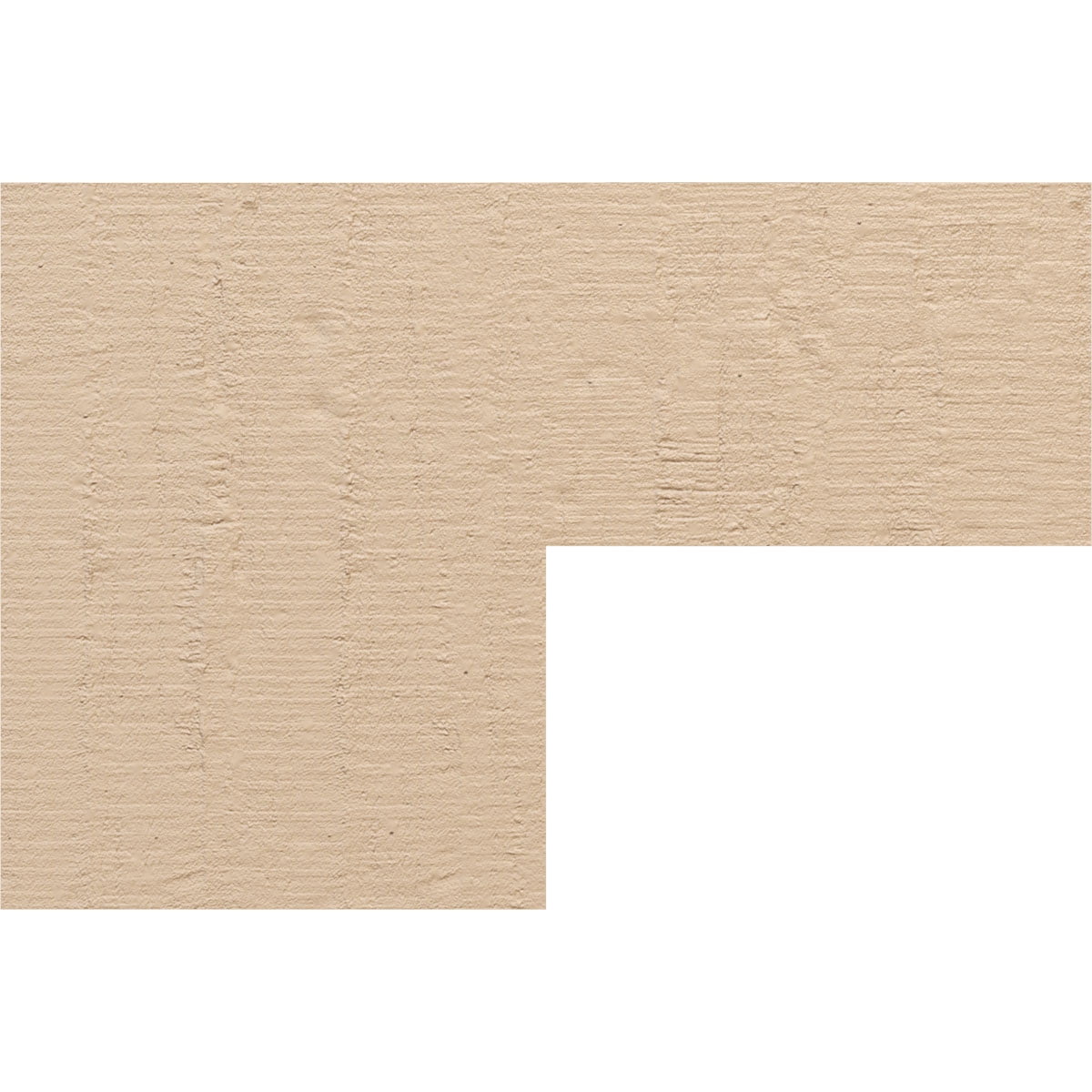 5"W x 15"D x 10"H Classic Chapel Hill Rough Cedar Woodgrain TimberThane Corbel, Primed Tan