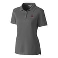 thumbnail image 2 of Women's Cutter & Buck Steel Alabama Crimson Tide Advantage Tri-Blend Pique Polo, 2 of 3