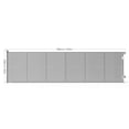 thumbnail image 6 of Retractable Baby Gate, TULILLO 42in Tall Baby Safety Gate, 150" Wide Baby Gate Dog Gate for Stair, Doorway, Auto-Lock,Gray(Drill Needed), 6 of 9