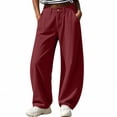 thumbnail image 7 of Drses‌‌ Women's Mid Rise Y2K Vintage Barrel Wide Leg Jeans, Baggy Relaxed Boyfriend Ankle Cropped Denim Pants, Hip Hop Streetwear Elastic Waist Trousers for Spring Fall Going Out Casual Wear, 7 of 7