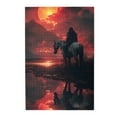 thumbnail image 2 of Rateoe Lone Rider Under Red Sky Pattern Wooden Picture Puzzle ,1000 Piece Jigsaw Puzzle ,Family Fun Puzzle, Home Décor Puzzle, Gift Puzzle(Vertical style), 2 of 9