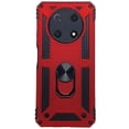 thumbnail image 1 of Funda Uso Rudo Con Anillo Magnético Para Huawei Nova Y90 Rojo Más 2 Micas De Cristal Cely Vesmir, 1 of 5