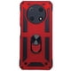 thumbnail image 1 of Funda Uso Rudo Con Anillo Magnético Para Huawei Nova Y90 Rojo Más 2 Micas De Cristal Cely Vesmir, 1 of 5