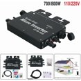 thumbnail image 2 of Micro Grid Tie Inverter, Solar Grid Tie Inverter, High Conversion Rate Solar Micro Inverter, IP65 Waterproof WiFi Control, Smart Micro Inverter Solar Grid Inverter WiFi Control, 2 of 5