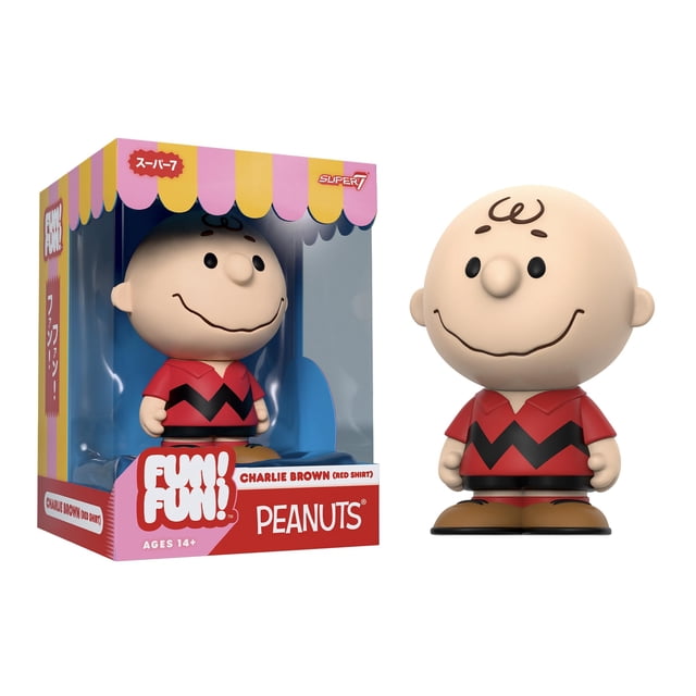 Figura de Acción Super7 Charlie Brown Articulado 13 cm