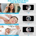thumbnail image 2 of Otoscopio, otoscopio de oído, cámara de oído de 1080p, eliminación de cerumen Aibast, endoscopio de oído, 6 luces LED, adecuado para teléfonos inteligentes como iPhone, iPad y Android, 2 of 4