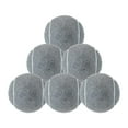 thumbnail image 3 of Vsenkes 6Pcs Tennis Balls Practicing Workout Wear Resistant for Games Outdoor Indoor Grey, 3 of 9