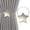 Silver, variant on TaTaai 2Pcs Strong Magnetic Curtain Tiebacks Outdoor Elegant Decorative Tie Backs Modern Rope Tiebacks for Drapes Window Curtain Holdbacks for Draperies- Star