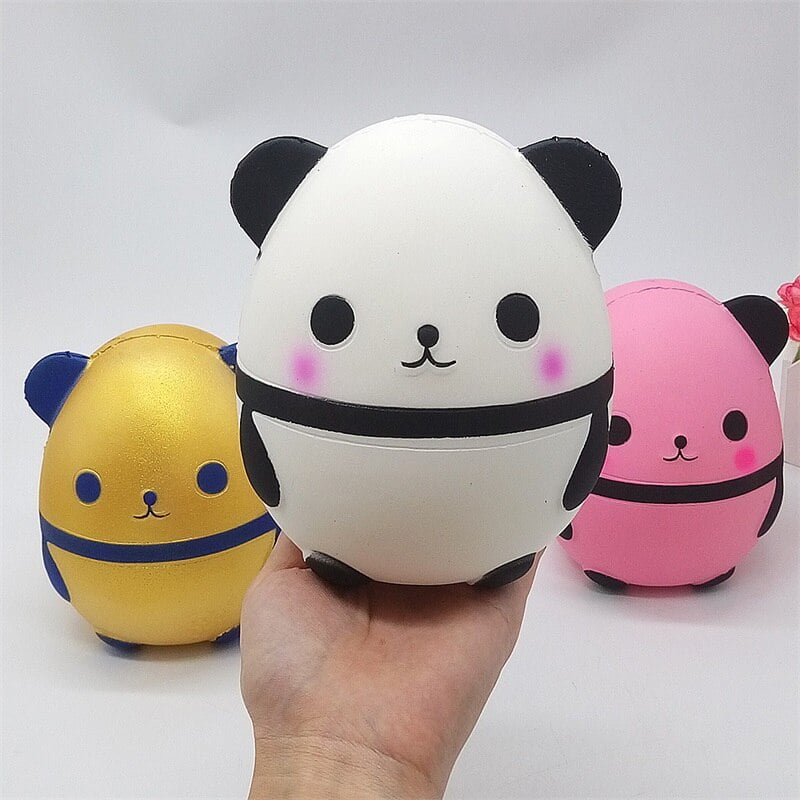 Beileda Kawaii Panda Squishes Slow Rising Creative Animal Doll Soft Squeeze Toy Bread Scent Stress Relief Fun For Kid Xmas Gifts Other