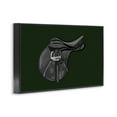 thumbnail image 4 of Stupell Industries Black Horse Saddle Abstract Painting Black Framed Art Print Wall Art, 30 x 20, 4 of 10