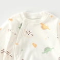 thumbnail image 5 of mgoYE Preemie Baby Boy Clothes Infant Boys Girls Clothes Set Newborn Baby Romper Hat Ribbed Knit Long Sleeve Button Solid Bodysuit Jumpsuit Size 12-18 Months, 5 of 6
