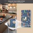 thumbnail image 5 of Yayeee Blank Wall Plate Cover 1-Gang 4.5"x2.7" Home Unused Decorative Outlet, Blue Beach Pattern, 5 of 7