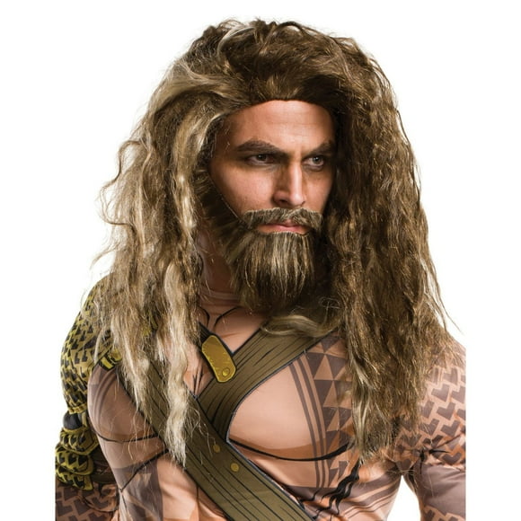 Barbe Et Perruque D'Aquaman Pour Hommes