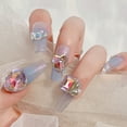thumbnail image 3 of 50 piezas de diamantes de imitación de uñas rosas de múltiples formas con parte trasera plana, gemas de cristal K9, diamantes, joyas, cristales para caras, ojos, maquillaje, ropa, zapatos,, 3 of 7