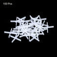 thumbnail image 3 of Uxcell Wall Floor Tile Plastic Cross Spacer Tile Spacers 1.5mm 1/16" White 100pack, 3 of 4