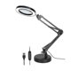 thumbnail image 1 of Magnifying Glass with Light and Stand, 10X Magnifying Lamp, 2-In-1 Desk Lamp with Clamp, 3 Color Mo, 1 of 5