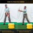 thumbnail image 4 of VONKY Golf Impact Power Smash Bag Swing Training Aids Impact Power Golfer Practicing Hitting Bags Red, 4 of 6