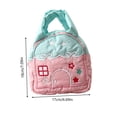 thumbnail image 4 of Tdxkok Makeup Pouch Bag with Zipper Handle Cosmetic Organizer for Home Travel office Lipstick Accessories Storage A, 4 of 8