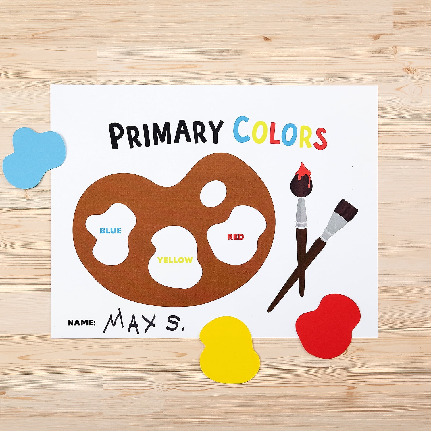 Neenah Paper 91048 Color Cardstock -"primary" Assortment, 65 Lb Cover Weight, 8.5 X 11, Assorted Primary Colors, 150/pack