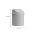 thumbnail image 2 of Haze Blue Desktop Trash Can, 2 of 4