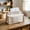 L, variant on Japceit Canvas Tissue Box Cover,DIY Decorative Tissue Storage Bag,Tissue Storage Bag,Breathable and Washable Canvas Pouch for home office
