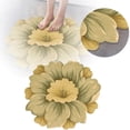 thumbnail image 1 of Abstract Floral Oriental Design Area Rug Low Pile Washable Carpet For Bedroom Living Room Entryway Floor Mat, 1 of 4