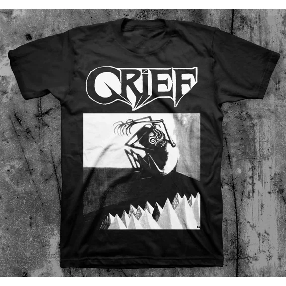 VINTAGE New Grief Band Music Lover Short Sleeve Cotton Black T Shirt S-5XL MC417