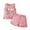 A08-Pink, variant on XZNPDUCQ Little Girls Casual Shorts Set Toddler Baby Girl Summer Clothes Tops Mini Shorts Set 2Pcs Outfits Sleeveless Shirts Floral Shorts sets Dailywear Pink，2-3 Years