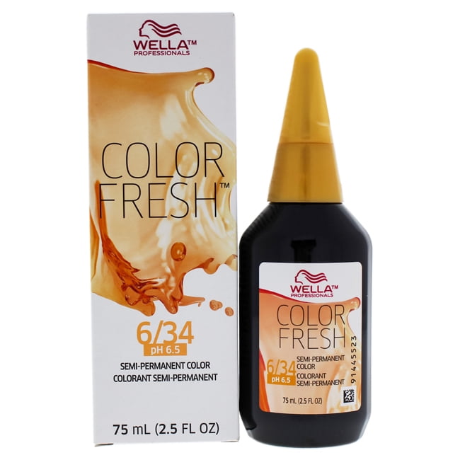 Color Fresh Semi Permanent Color 6 34 Dark Blonde Gold Red By