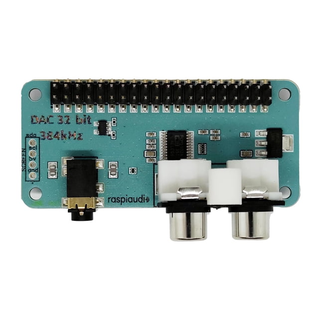 Tarjeta de sonido DAC RASPIAUDIO Audio+ V3 para Raspberry Pi