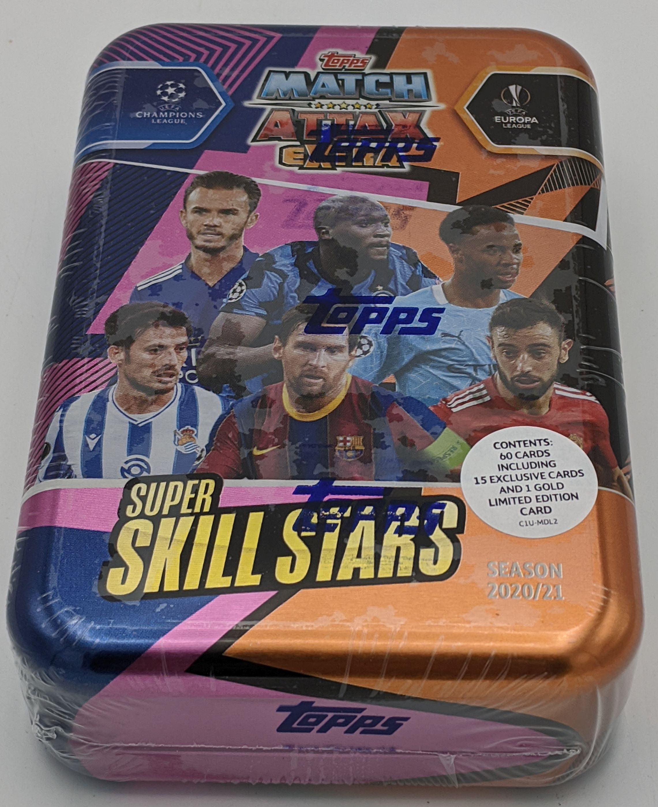 Match Attax 2020/21 Starter Pack 5 EXTRA PACKS Collector Album Football Cards 